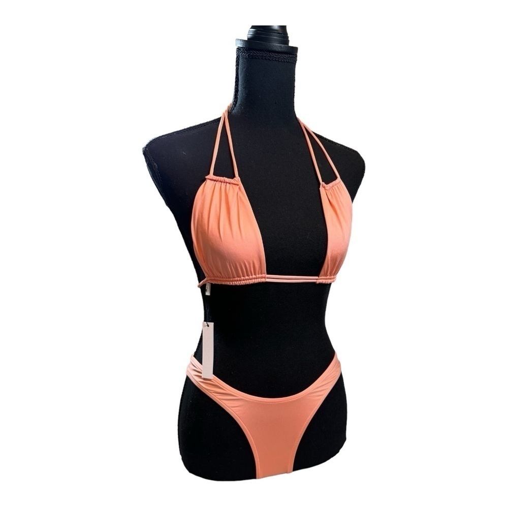 Monica Hansen Rectangle Top and Slay
Baby Bottoms in Coral NWT